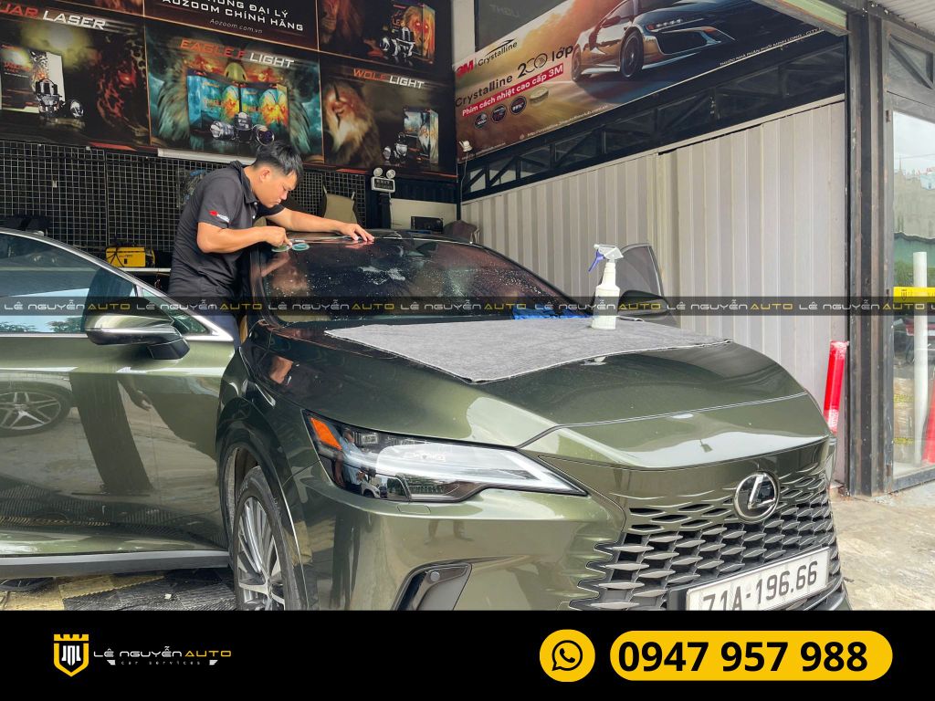 LEXUS RS350 DÁN PHIM CÁCH NHIỆT 3M CRYSTALLINE