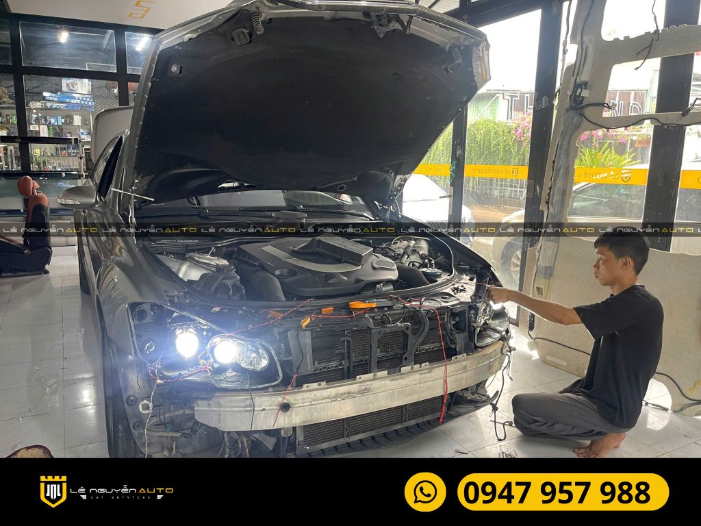 MER S550 ĐỘ ĐÈN TĂNG SÁNG BI AOZOOM