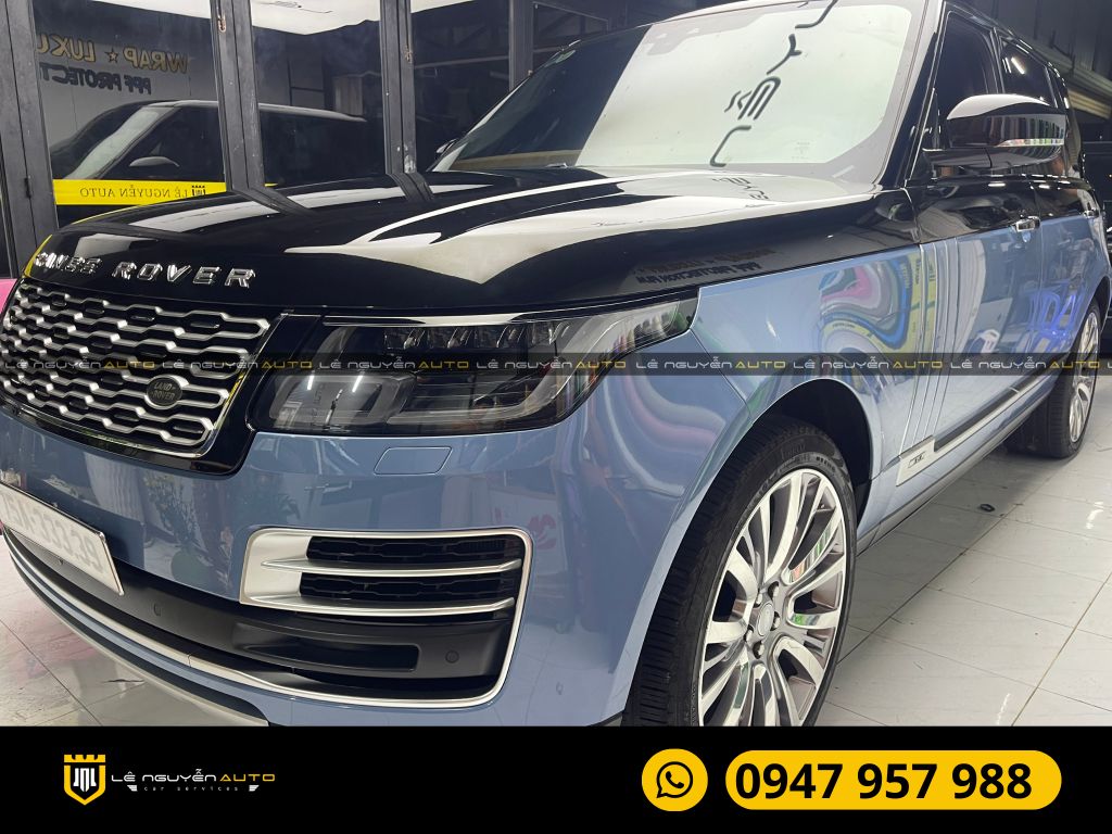 RANGE ROVER DÁN WRAP ĐỔI MÀU