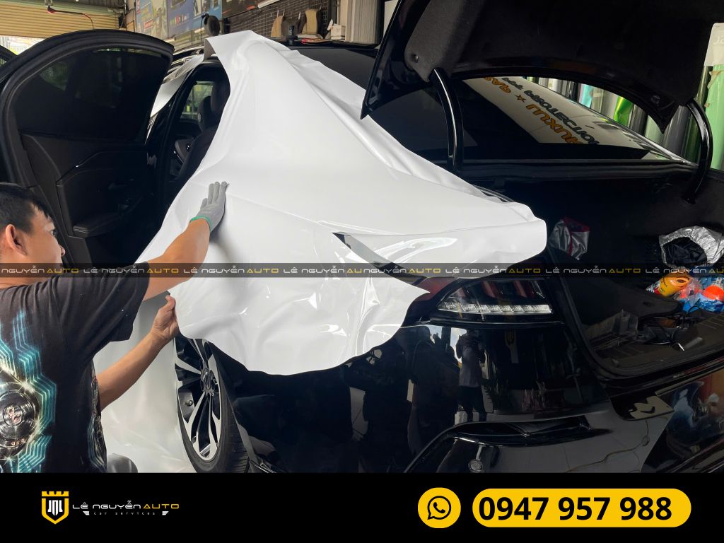 WRAP ĐỔI MÀU ĐỘC LẠ CHO XE VINFAST LUX A