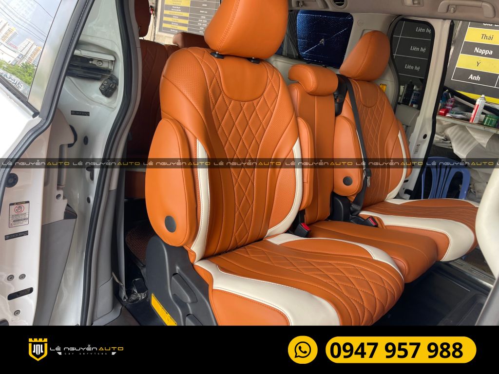 TOYOTA SIENNA BỌC GHẾ DA