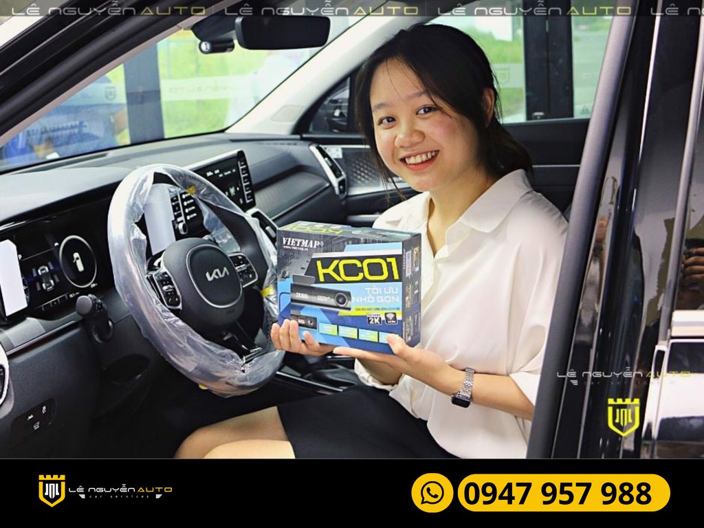 Lắp VIETMAP KC01 Cho Xe Kia Sorento