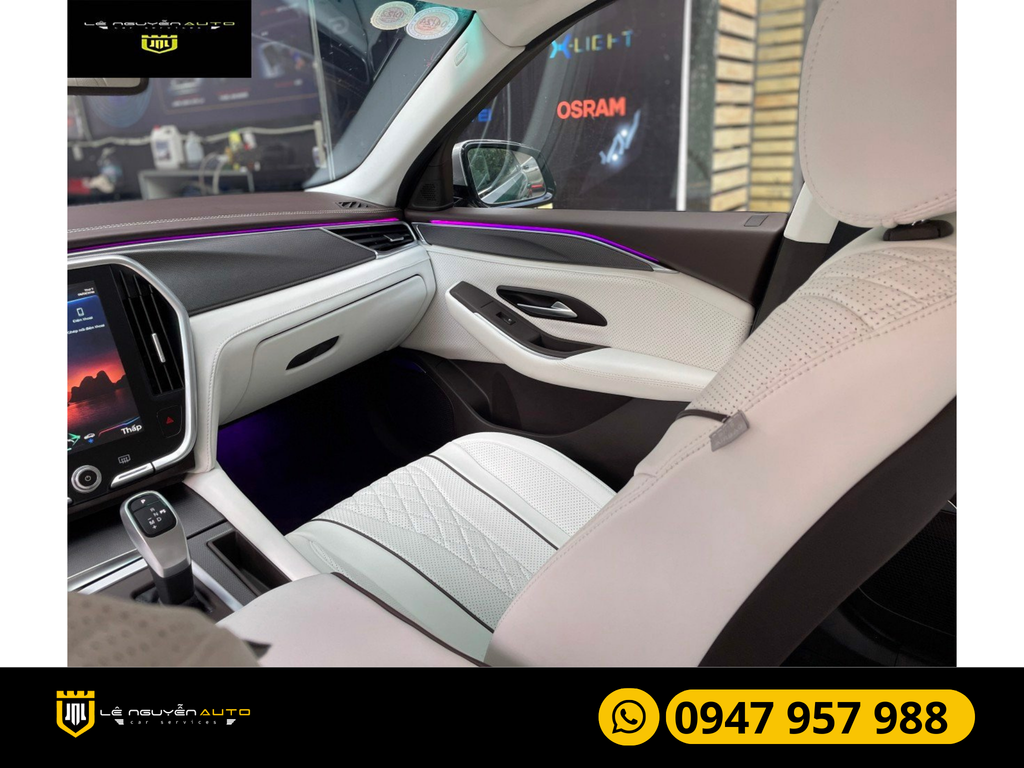 Bọc Ghế Da Xe Vinfast Lux A2.0