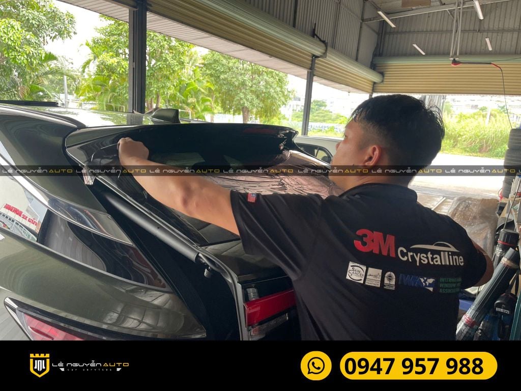 LEXUS RS350 DÁN PHIM CÁCH NHIỆT 3M CRYSTALLINE
