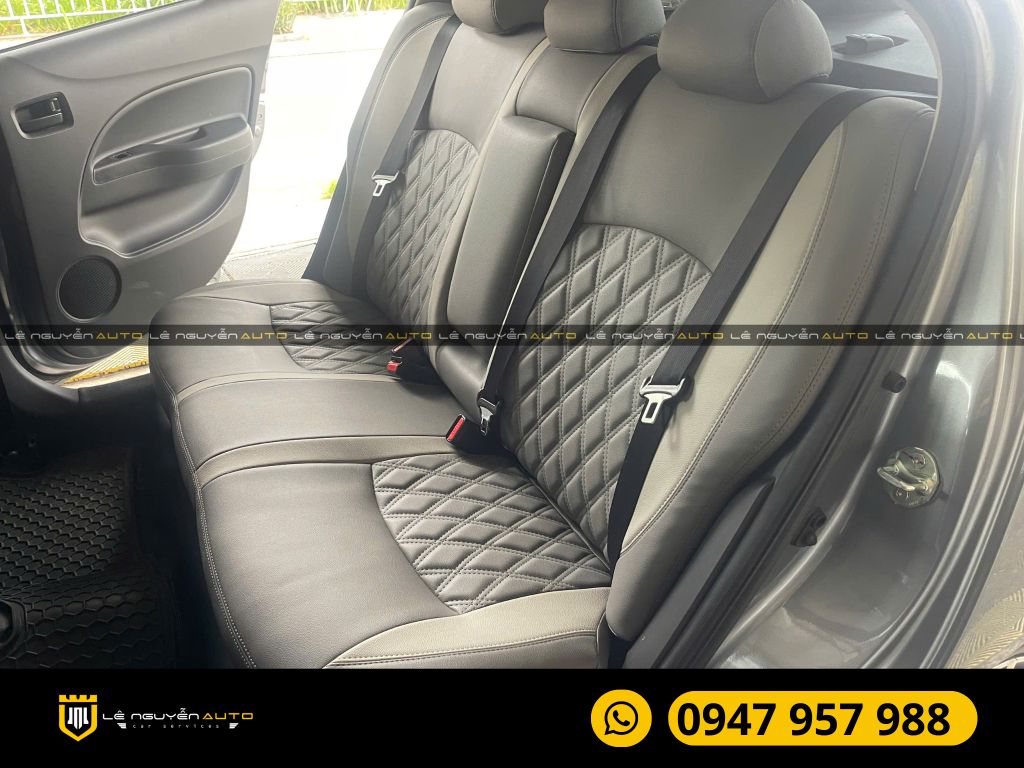 XE MITSUBISHI ATTRAGE BỌC GHẾ DA