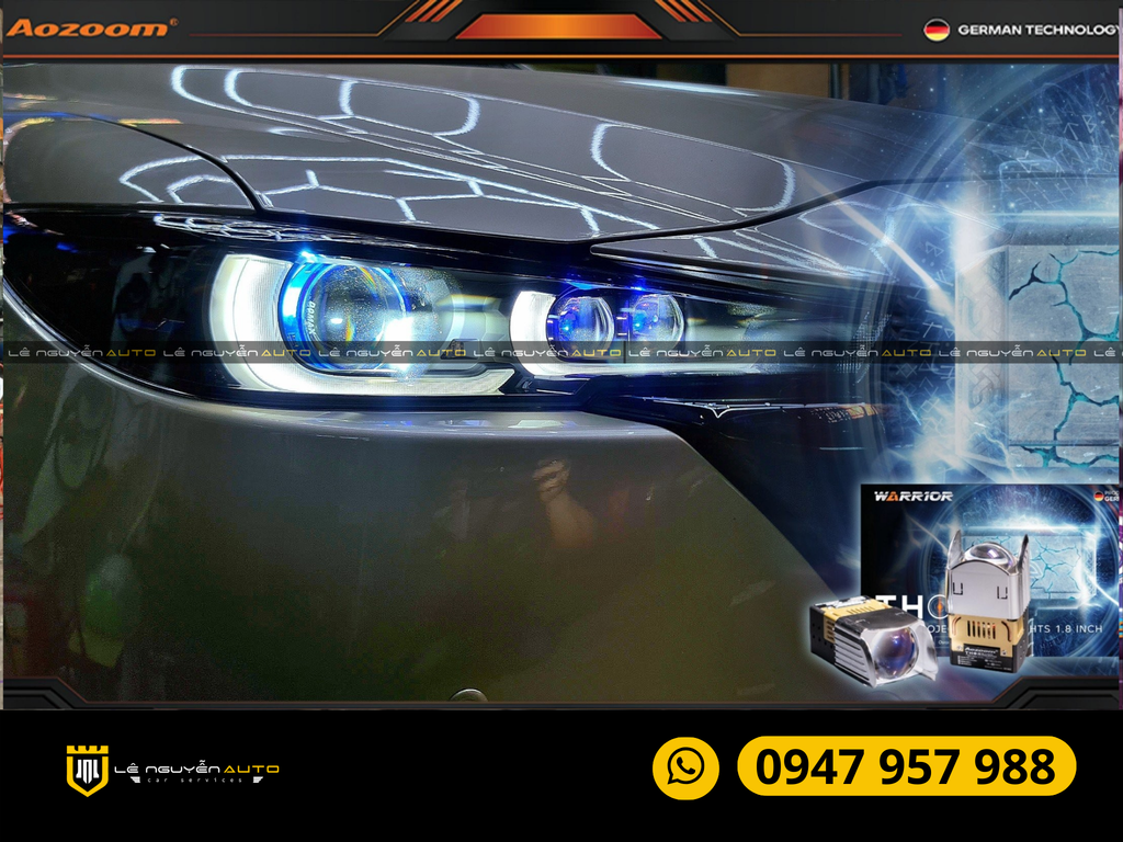 MAZDA CX-5 2024 BI LASER OMEGA DOMAX & BI LASER THOR