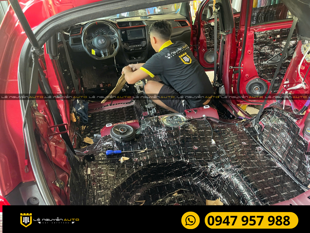 CÁCH ÂM CHỐNG ỒN XE TOYOTA BRIO