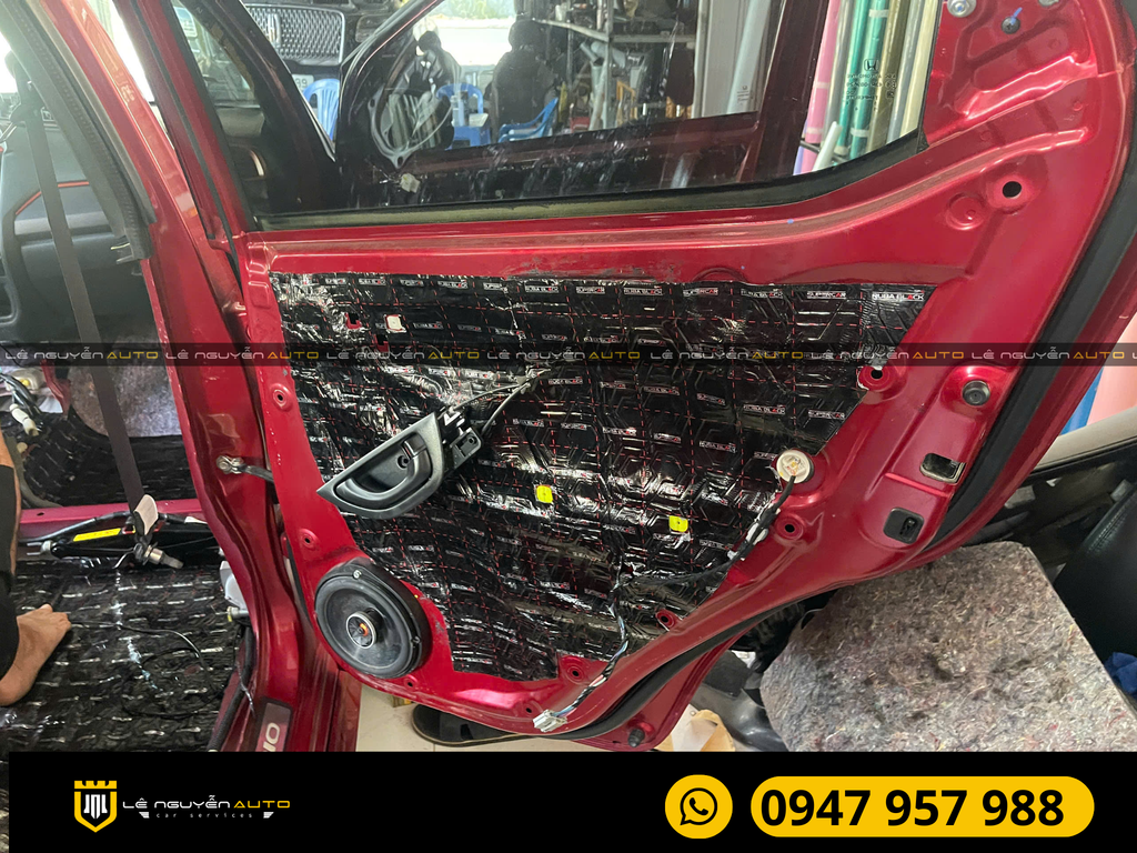 CÁCH ÂM CHỐNG ỒN XE TOYOTA BRIO
