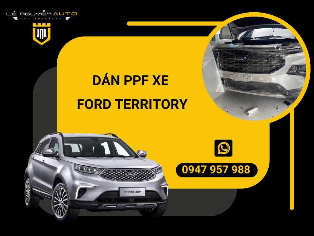 DÁN PPF XE FORD TERRITORY