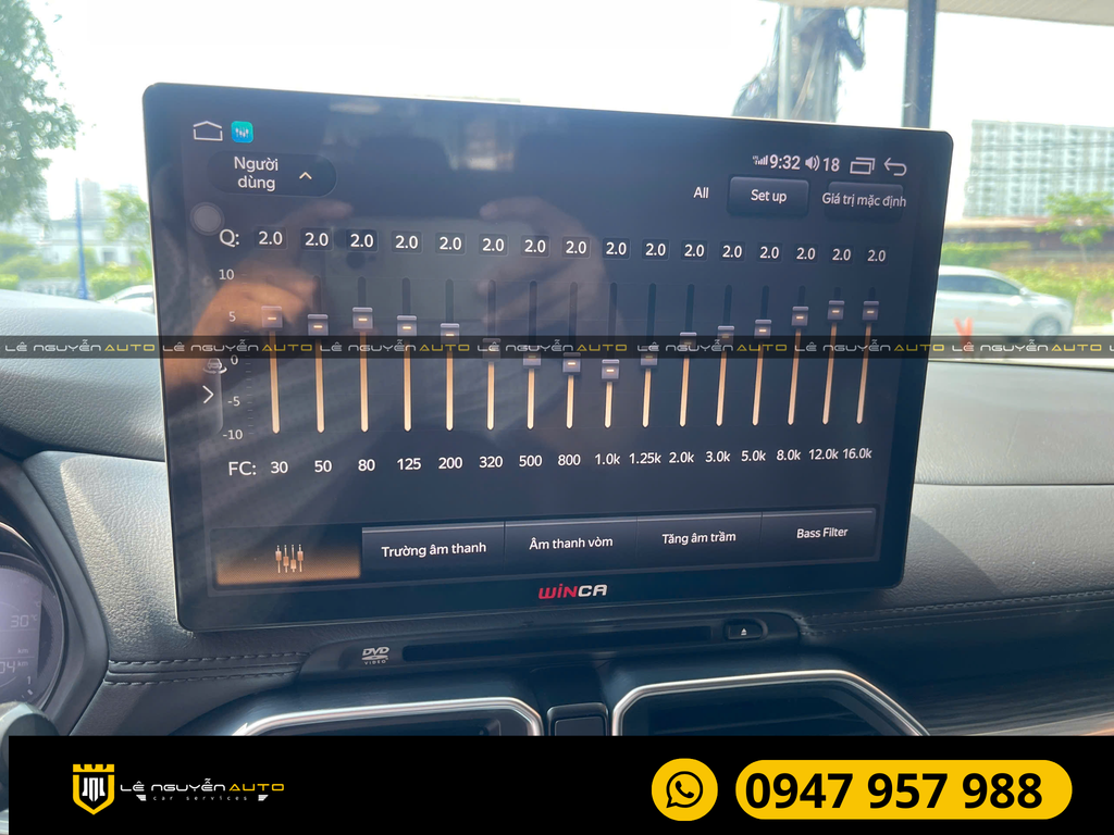 MÀN HÌNH LIỀN CAM 360 ĐỘ 13INCH XE MAZDA CX5