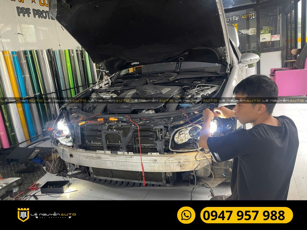 MER S550 ĐỘ ĐÈN TĂNG SÁNG BI AOZOOM