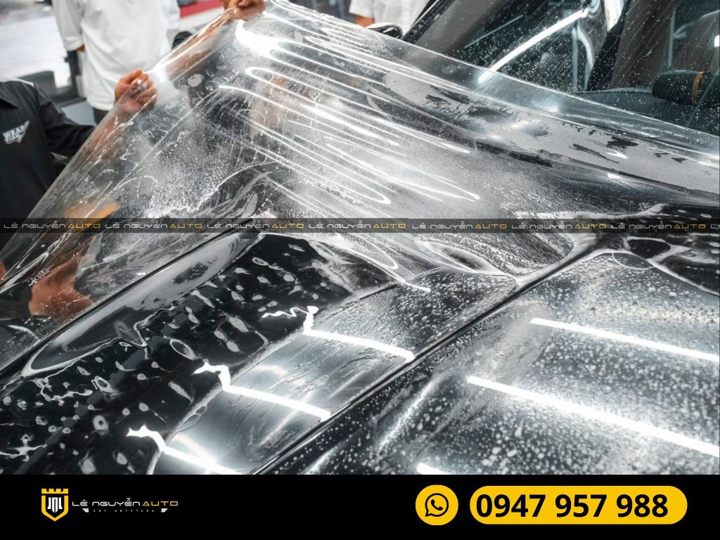 DÁN PPF BẢO VỆ SƠN XE MER GLC