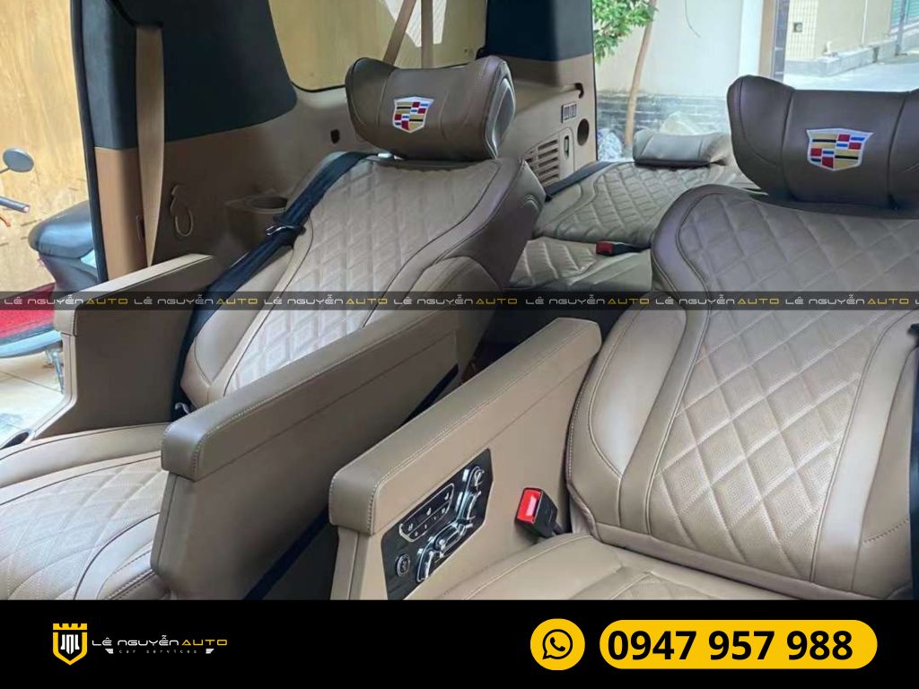 CADILLAC ĐỘ GHẾ LIMOUSINE CAO CẤP