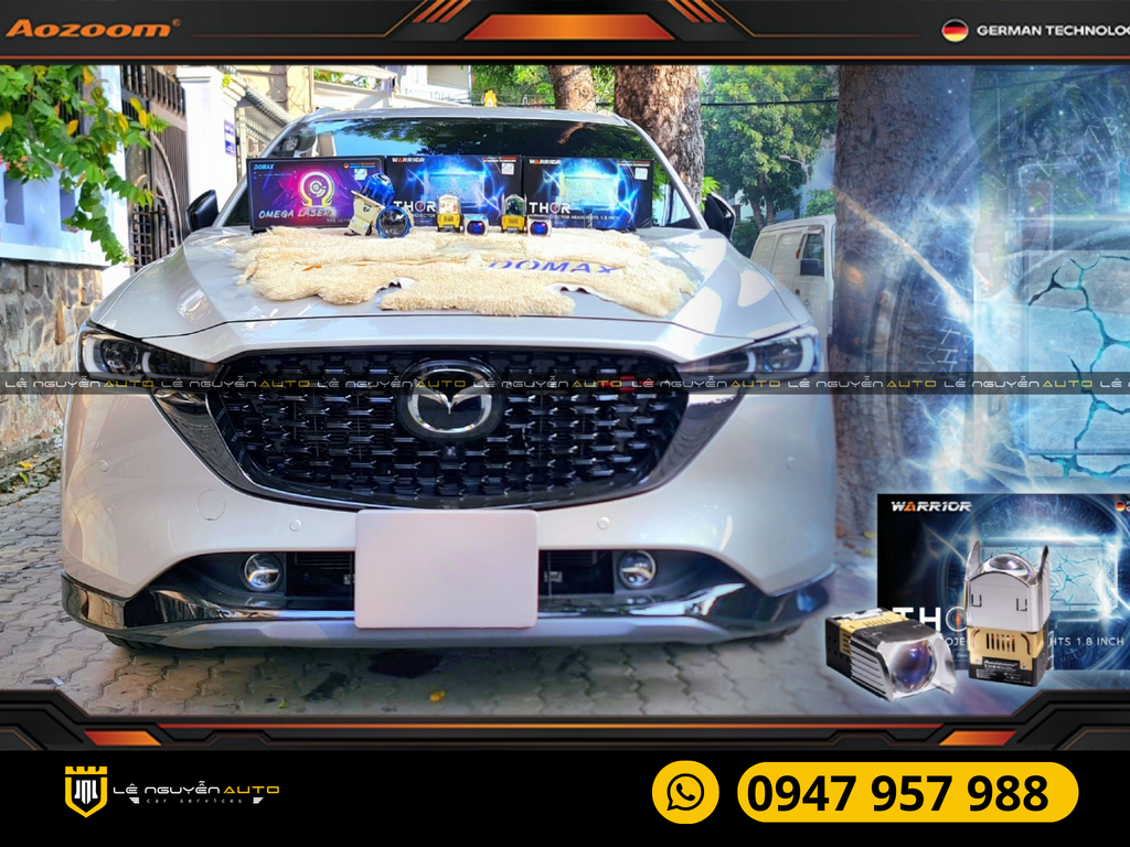 MAZDA CX-5 2024 BI LASER OMEGA DOMAX & BI LASER THOR