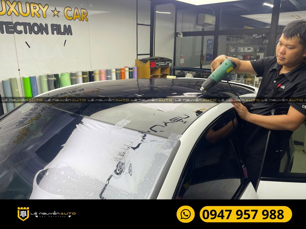 PORSCHE CAYENNE DÁN PHIM CÁCH NHIỆT