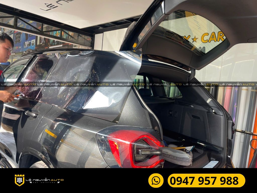 DÁN PHIM CÁCH NHIỆT 3M CRYSTALLINE XE BMW X3