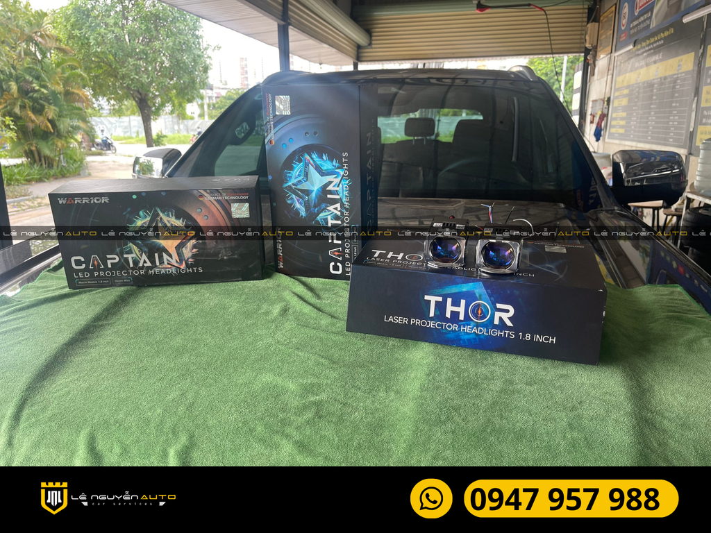 Độ Bi Aozoom Laser Thor Xe Ford Everest