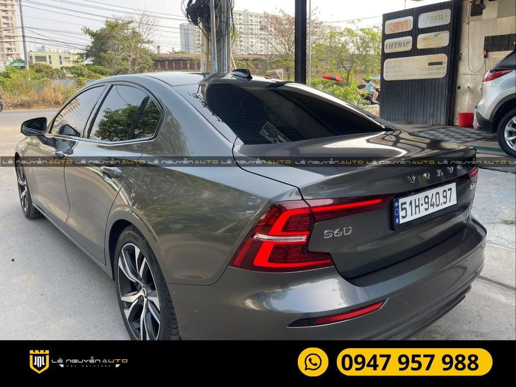 Volvo S60 dán wrap đổi màu