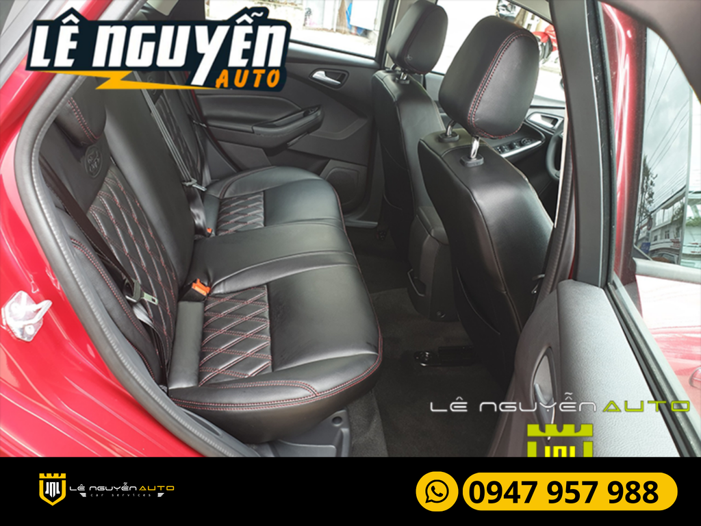 Bọc Ghế Da Ô tô Ford Focus Giả Da Đen