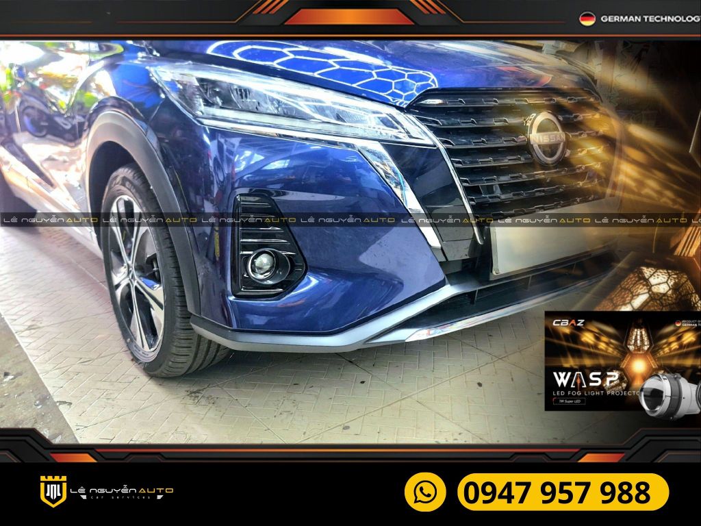 NISSAN KICKS 2024 - BI GẦM WASP LED FOG LIGHT