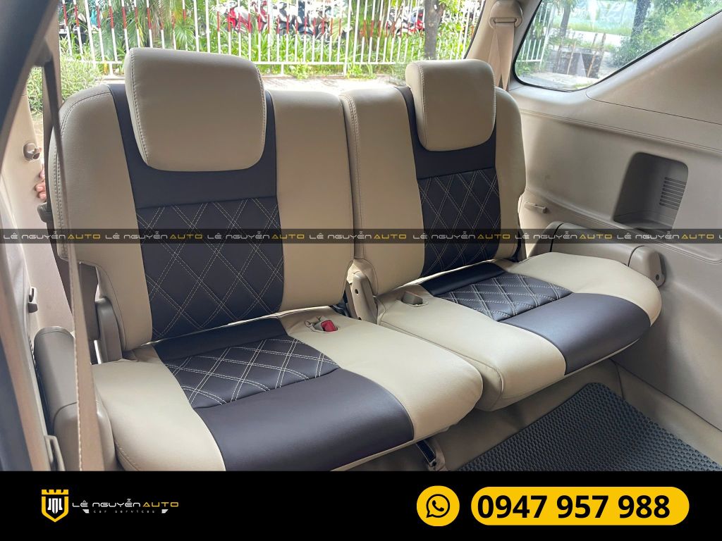 TOYOTA FORTUNER 2015 BỌC GHẾ DA