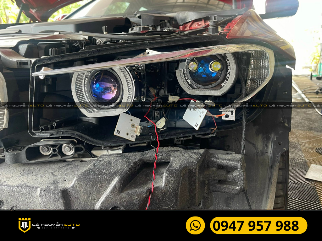 Độ Đèn Bi Aozoom Laser Phoenix Và Bi Laser Jaguar