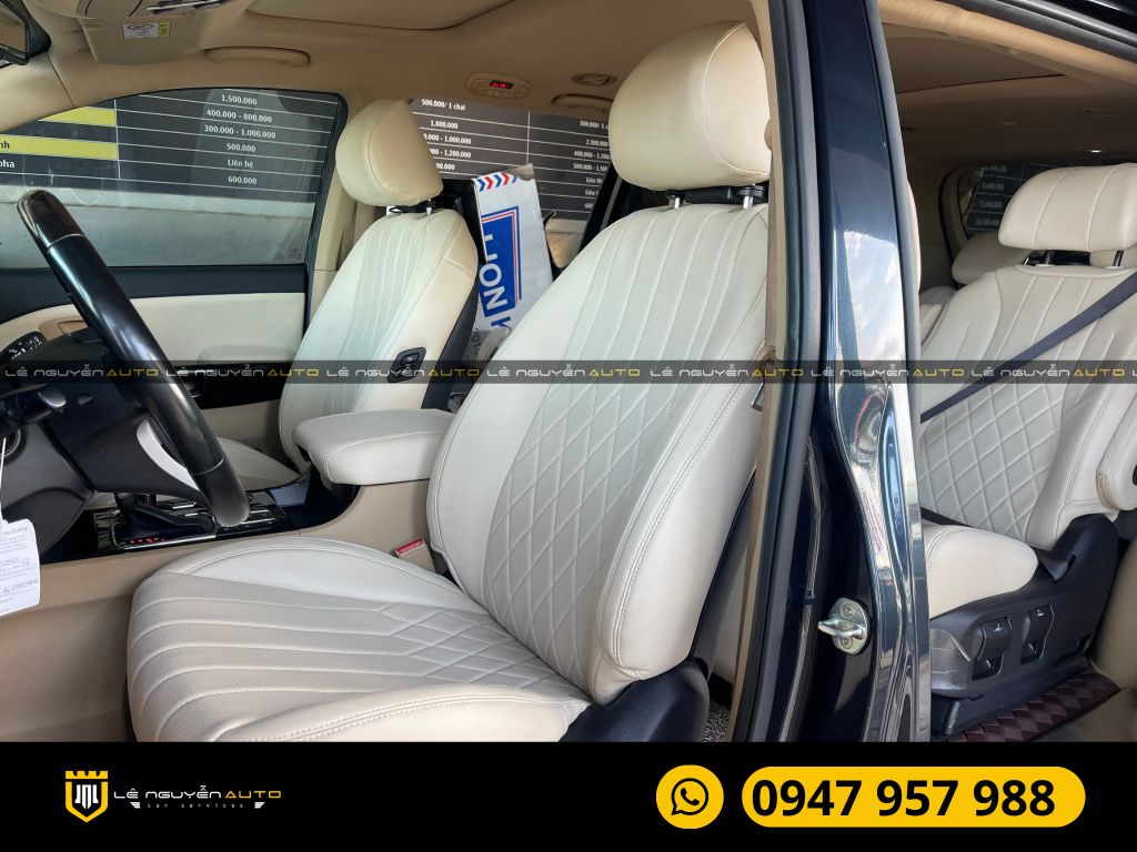 BỌC GHẾ DA XE KIA SEDONA