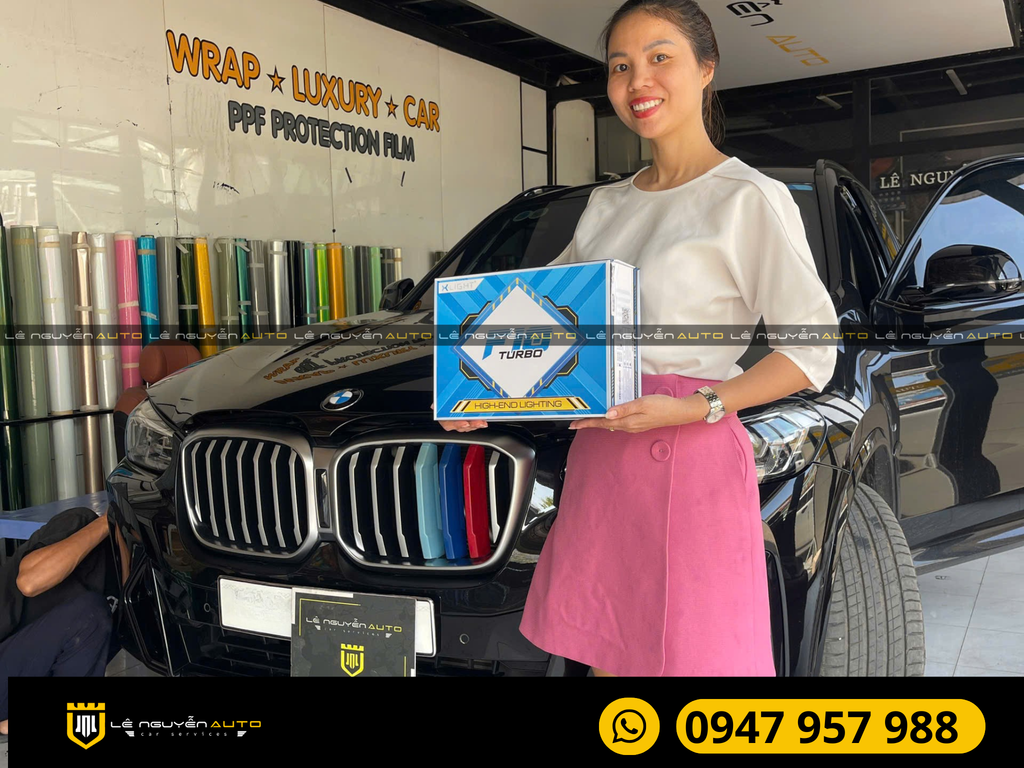 BMW X3 LẮP BI GẦM F10 TUBU