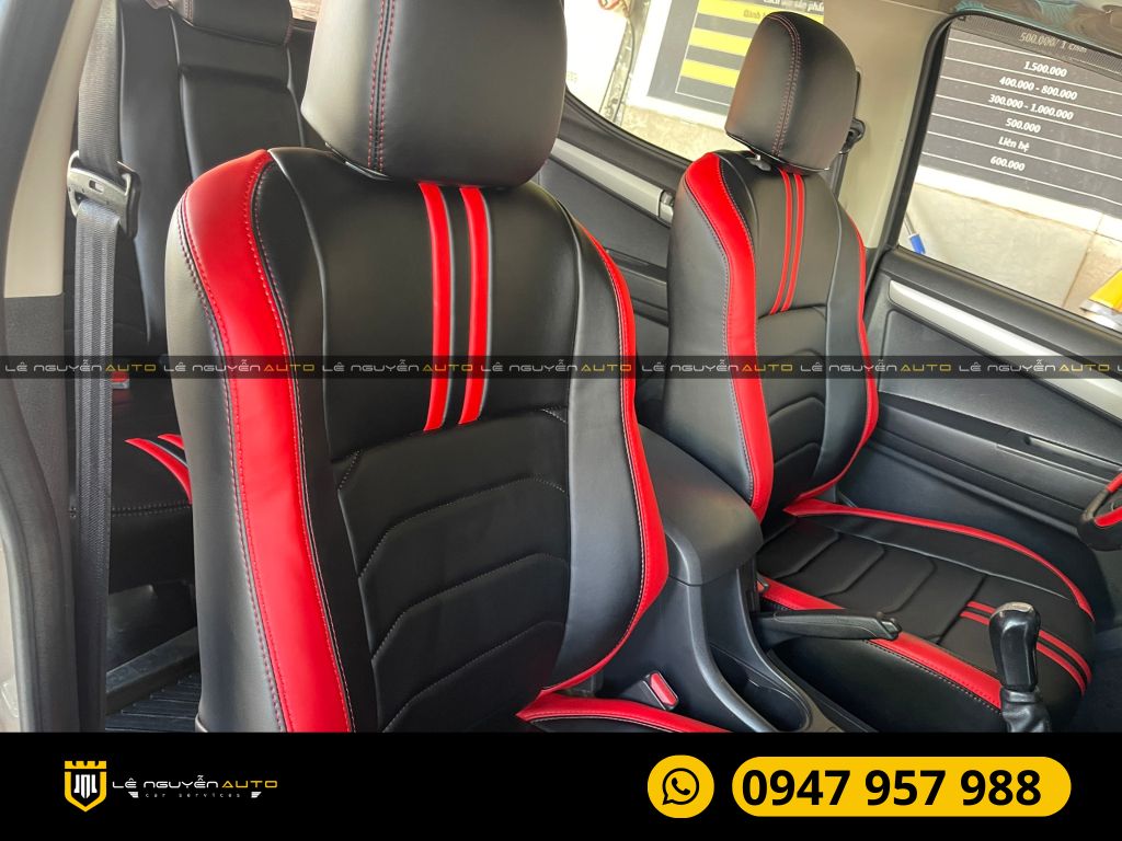 BỌC GHẾ DA NAPPA ISUZU D-MAX