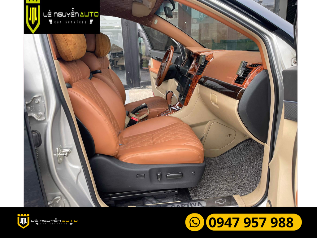 Đổi Màu Nội Thất Chevrolet Captiva