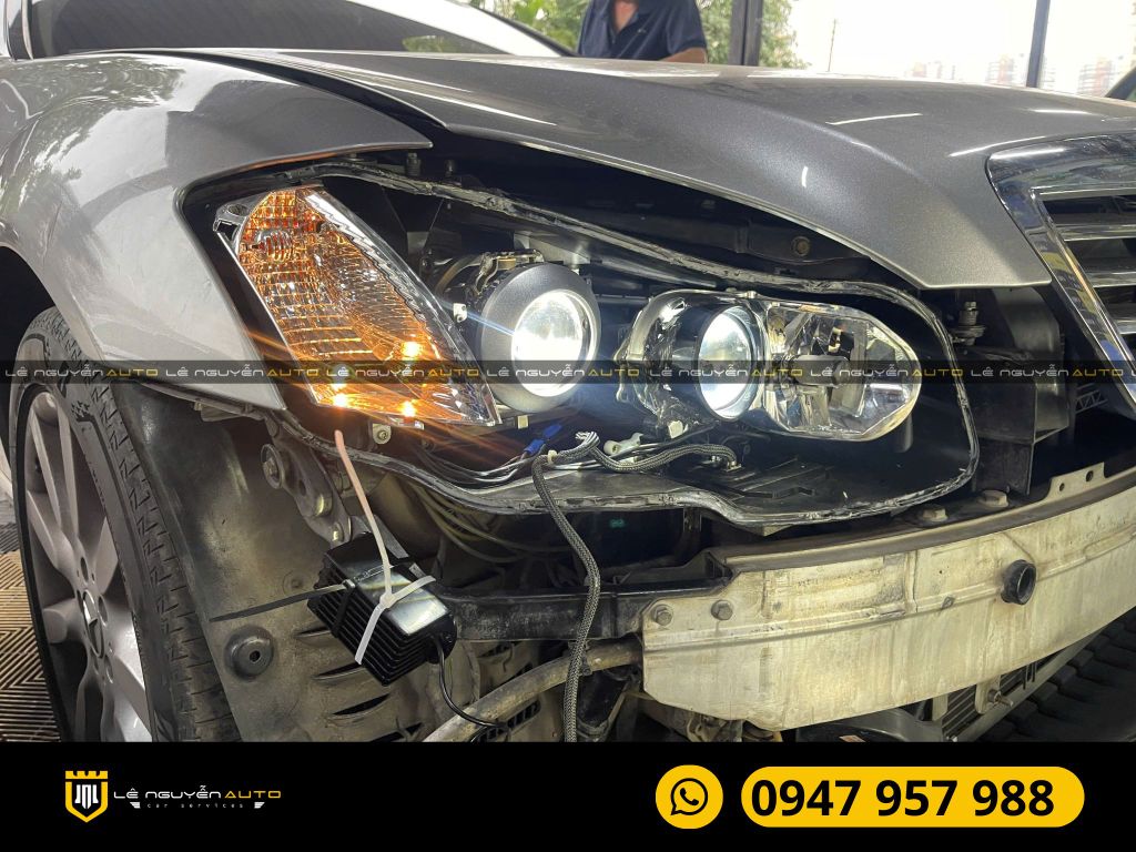 MER S550 ĐỘ ĐÈN TĂNG SÁNG BI AOZOOM