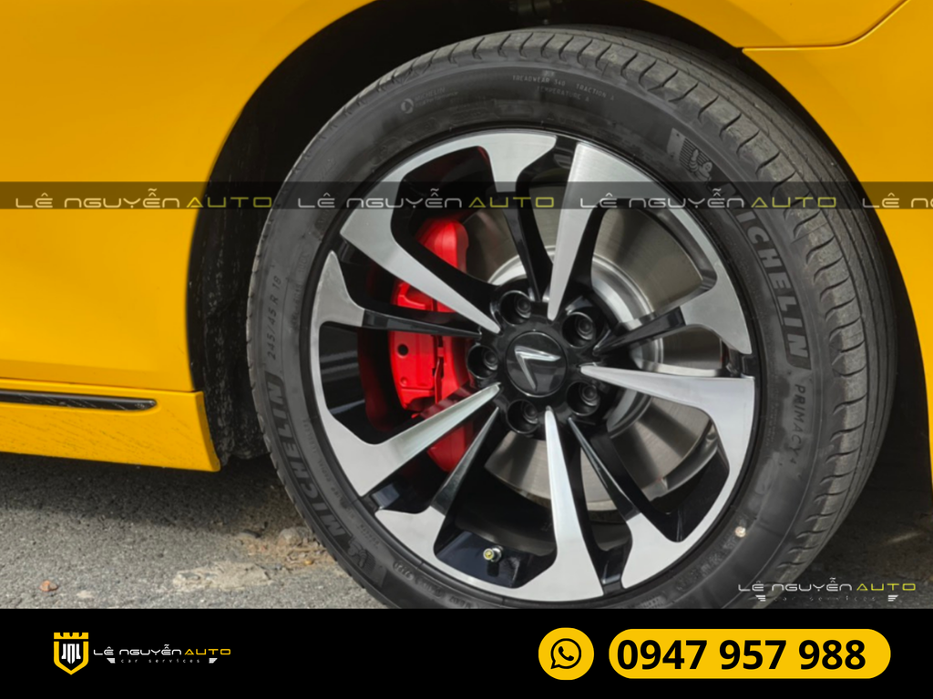 Dán Decal Wrap đổi màu xe Vinfast Lux A
