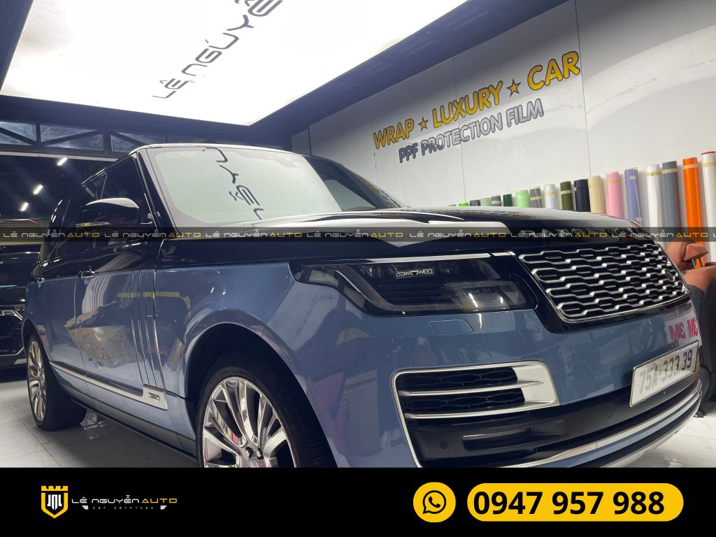 RANGE ROVER DÁN WRAP ĐỔI MÀU