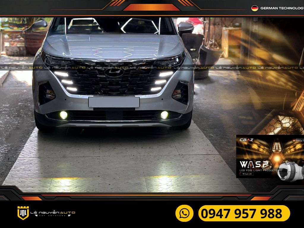 HYUNDAI CUSTIN - BI GẦM WASP LED FOG LIGHT