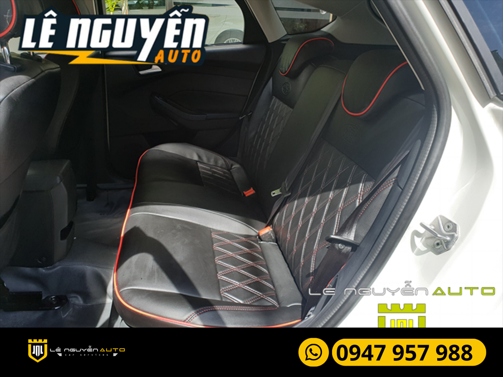 Bọc Ghế Da Ô tô Ford Focus Giả Da Đen