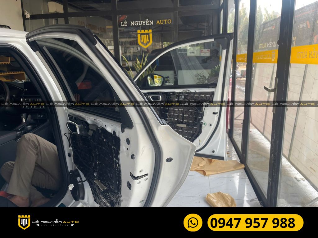 CÁCH ÂM CHỐNG ỒN XE FORD TERRITORY