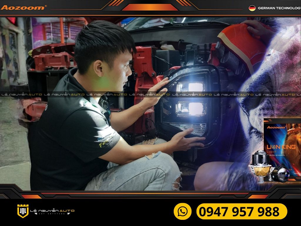 HUYNDAI CRETA LÊN BI LED