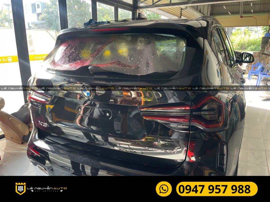 DÁN PHIM CÁCH NHIỆT 3M CRYSTALLINE XE BMW X3