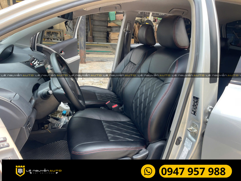 TOYOTA YARIS BỌC GHẾ DA