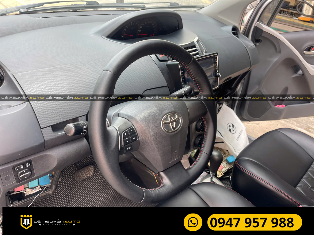 TOYOTA YARIS BỌC GHẾ DA