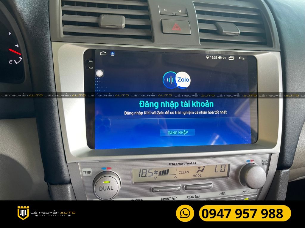 TOYOTA CAMRY LẤP MÀN HÌNH ANDROI 2K WINCA S200+