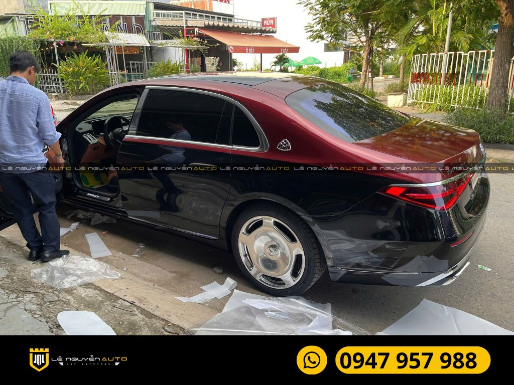 MAYBACH S680 DÁN PPF BẢO VỆ SƠN
