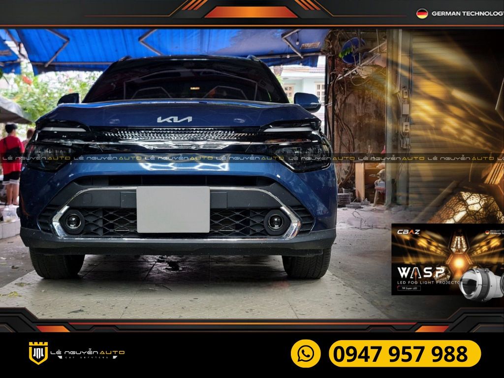 Kia Carens- Bi Gầm Wasp Led Fog Light