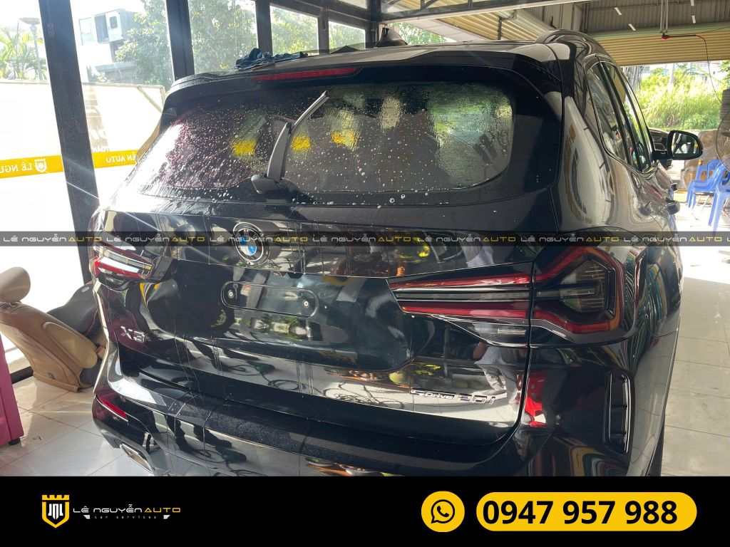 DÁN PHIM CÁCH NHIỆT 3M CRYSTALLINE XE BMW X3