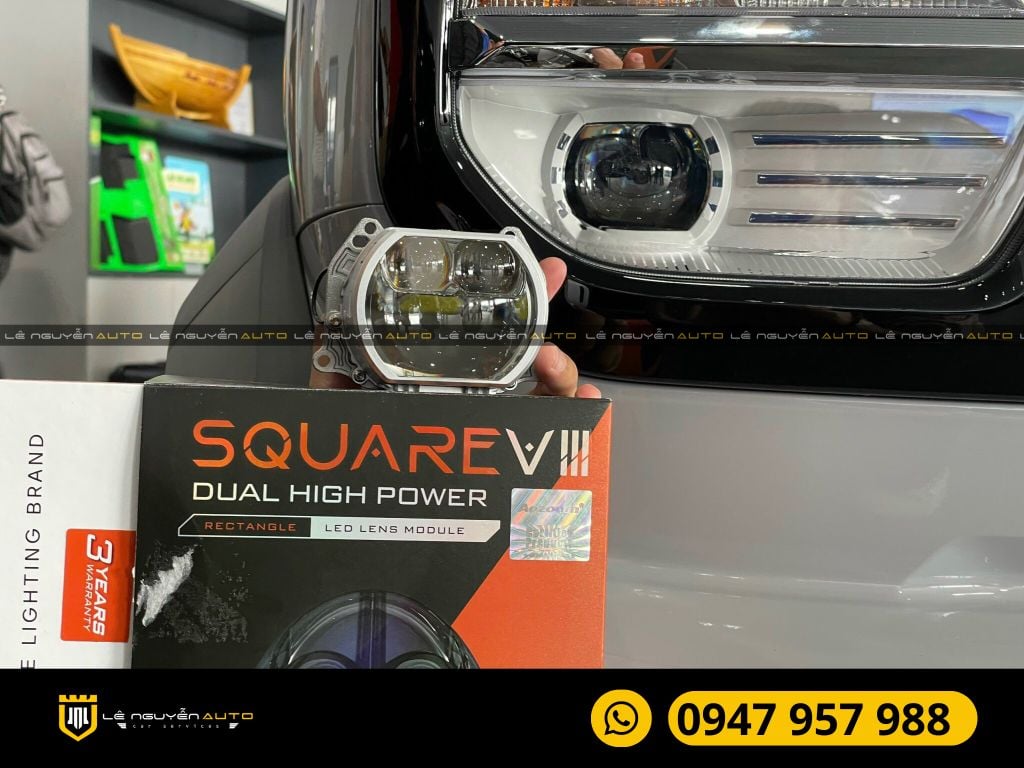 ĐÈN BI AOZOOM SQUARE V1, V2, V3 CHO VF3