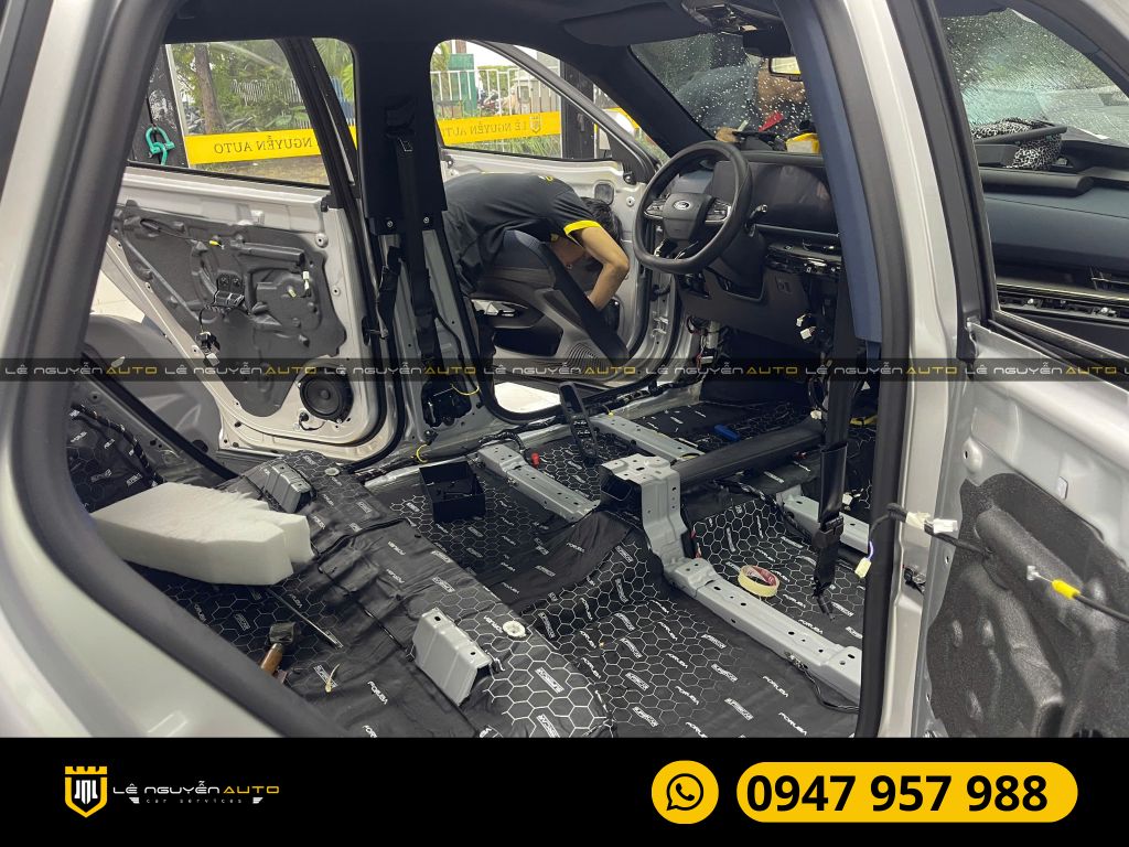 CÁCH ÂM CHỐNG ỒN XE FORD TERRITORY