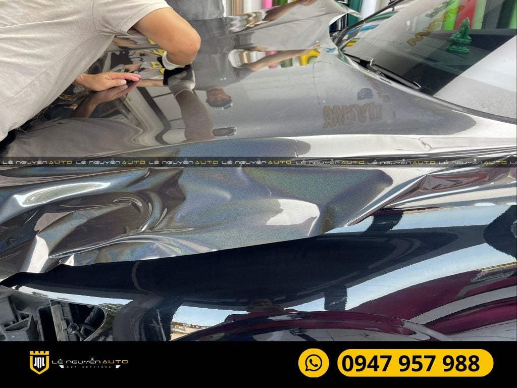 Volvo S60 dán wrap đổi màu