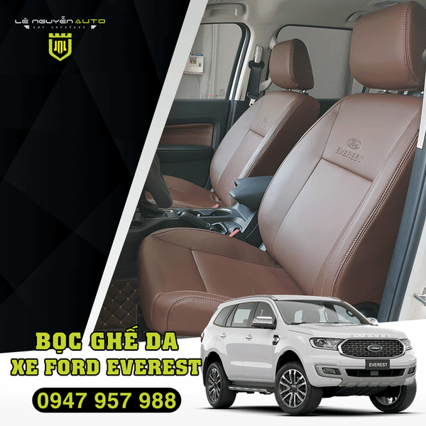  Bọc Ghế Da Xe Ford Everest 