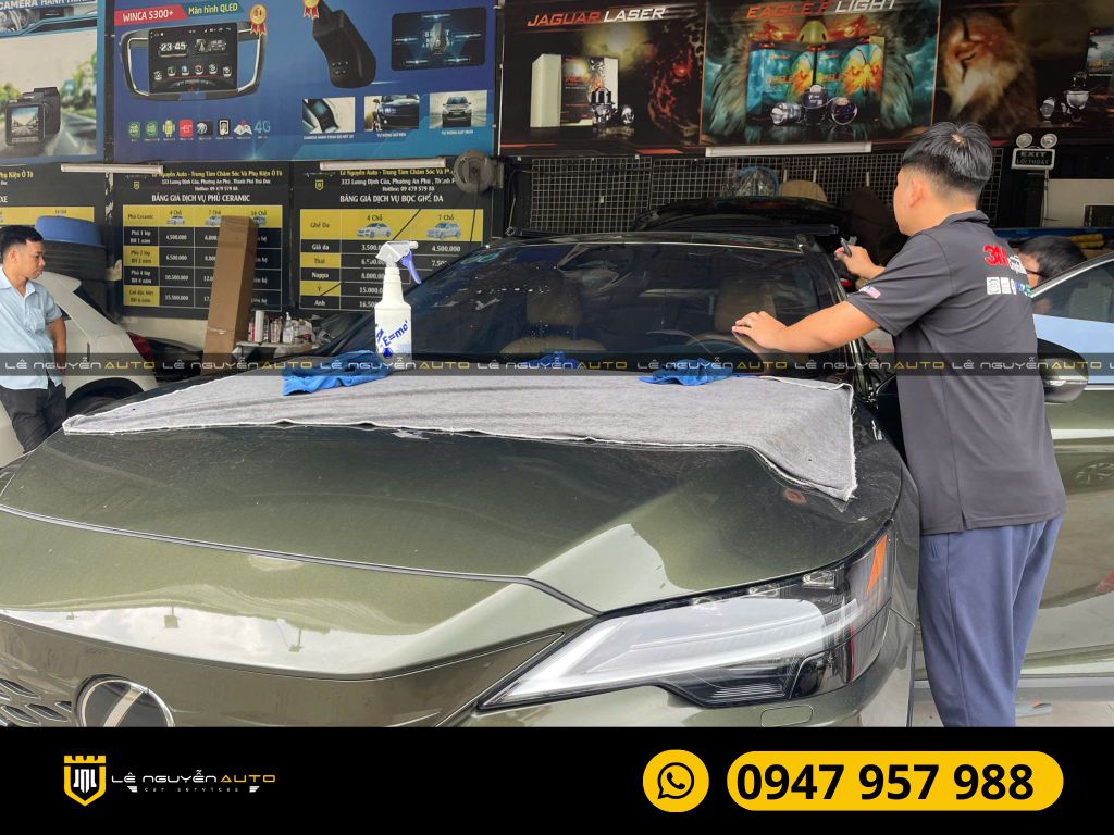 LEXUS RS350 DÁN PHIM CÁCH NHIỆT 3M CRYSTALLINE