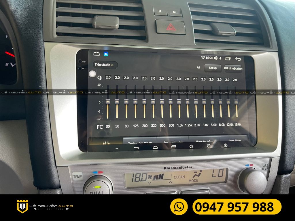 TOYOTA CAMRY LẤP MÀN HÌNH ANDROI 2K WINCA S200+